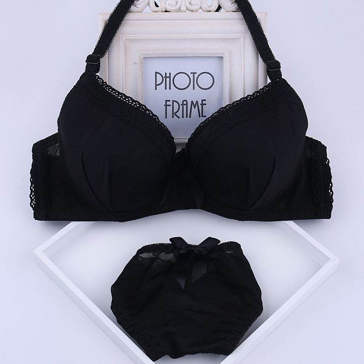 Đồ lót Panties Một Set của Nữ trung học phổ thông cô gái Sexy Thu thập Sidon Hàn Quốc phiên bản của vú nhỏ áo ngực mùa hè