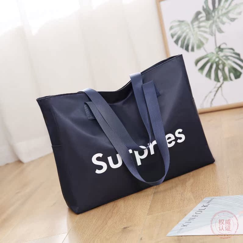 Portable Oxford cloth bag net celebrity one-shoulder messenger all-match business travel business travel bag female short-distance luggage storage simple