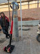 Electric hydraulic pole straightener cement line pole straightener custom straightener