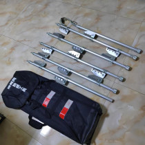 Railway aluminum alloy operation centipede ladder independent pole column hanging ladder convenient emergency repair ladder with backpack