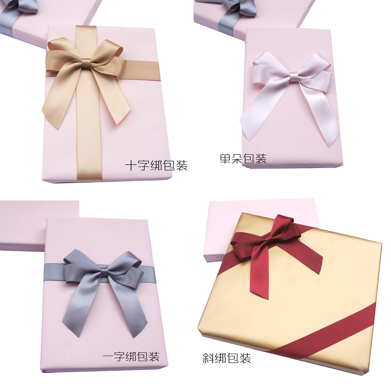 Bow finished packaging Ribbon gift box decoration DIY handmade bow finished package decoration accessories