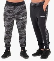 Muscle European and American autumn new sports trousers mens pure cotton fitness speed dry long pants running training pants