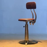 Вуоне Lingguang Yichuang Retro Style Metal Style Metal Bar Stul Bar Back Стул стул