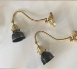 Вуоне Lingguang Yichuang Black Retro Retro Stall Lamp