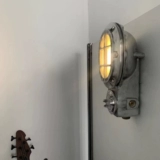 Средневековый wuone Lingguang Yichuang настенный светильник из алюминия, дизайнерский ретро-индустриальный стиль, ностальгический настенный светильник, бар, лампа для спальни