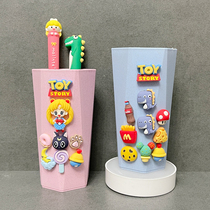 Tooth Cup cartoon mouthwash Cup cute home creative washing cylinder couple washing toothbrush cup childrens tooth Cup