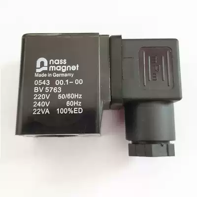 German NASS solenoid valve coil NASS magnet 0543 00 1-00 BV5763 220V coil