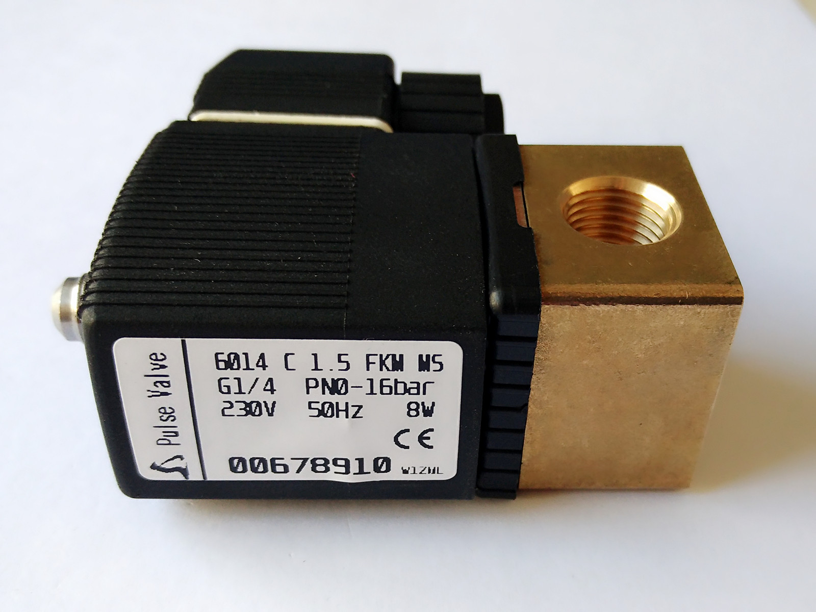 Baode solenoid valve 6014 C1 5 C2 0 two-position three-way air compressor loading solenoid valve G8 1 G1 4
