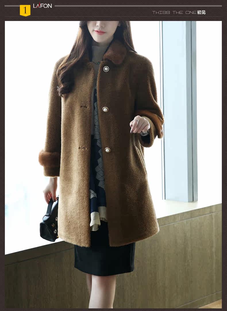 Manteau de fourrure femme - Ref 3173476 Image 7