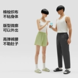 Хлопковые штаны подходит для мужчин и женщин для отдыха, летние шорты для влюбленных