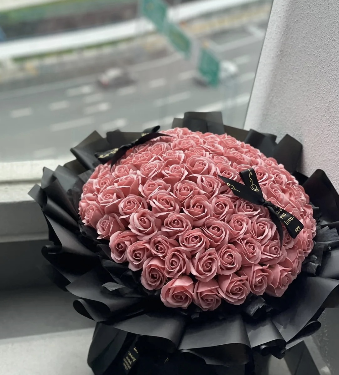 99 Red Pink White Rose Bouquet Immortality Emulation Perpetual Soap Flowers Finished Products Valentine's Day Send Girlfriend Holiday Gifts-Taobao