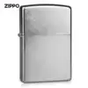 Original ZIPPO Windproof Lighter 207 Classic Chrome flower sand chrome Zippo logo counter Genuine