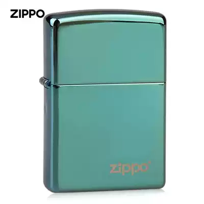 Mall ZIPPO lighter 28129ZL green ice trademark dark green ocean American original
