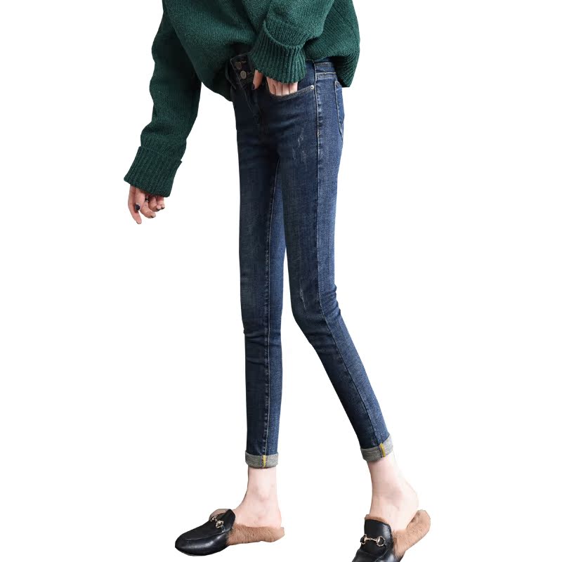 Jean femme CHEYIVIP  PUR LE LONG - Ref 3191341 Image 5