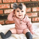 Брендовое скандинавское детское демисезонное хлопковое боди, лонгслив, популярно в интернете