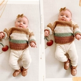 Детские хлопковые леггинсы, брендовые штаны для выхода на улицу для раннего возраста