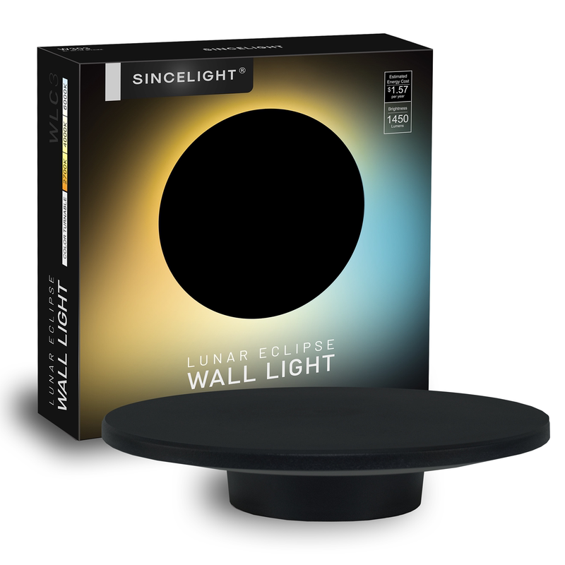 British Sincelightwlc3 Lunar Eclipse/Solar Eclipse Wall Lamp 13W Anti-Glare Waterproof Courtyard Garden Outdoor Indoor