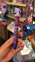 Spot Smiggle Unicorn Cartoon Animal Ball-point Pen 8 Color exquisite small gift student Painting and writing