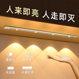 Светодиодное интерьерное освещение для шкафа, умная светодиодная лента, физиологичная индукционная лампа для кухни, туфли для спальни, ночник