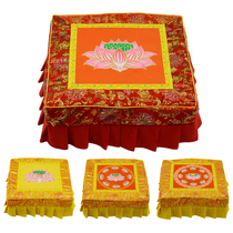 Beaver stool nine pints of lotus Baie cushion bench Lotus kowtow kneeling for the solid wood Shenzen meditation cushion for home Players