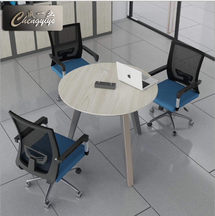 Negotiation table simple reception chair combination business meeting guest small round table office seating area balcony leisure interview table
