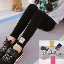 Girls leggings Spring and Autumn 2019 New Cotton Thin Womens Baby Autumn Pants Joker elastic pants