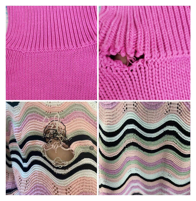 Professional Repair of Various Types of Sweaters, Woolen Sweaters, Repairing Holes, Loose Threads, Broken Threads, Moth Damage, Altering Sleeves and Collars