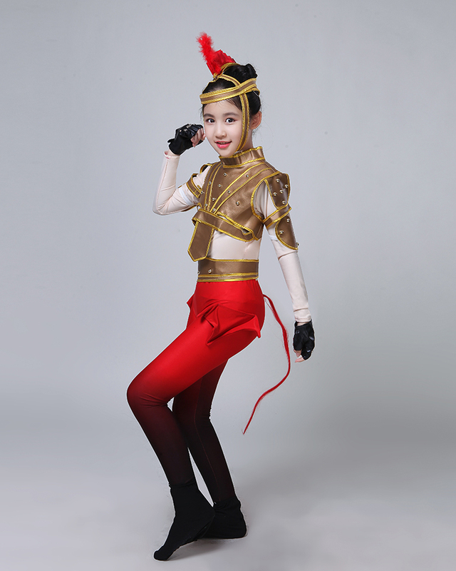 Children's Eighth Xiaohe Style Pony Pentium Dance Performance Costumes Children's Horse Style Performance Costumes