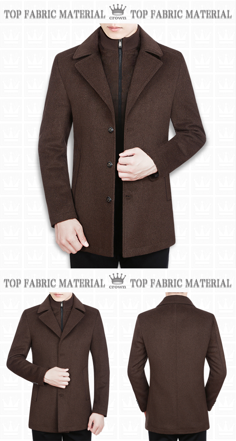 Blouson homme OSLO manches longues en Laine - Ref 3116533 Image 31