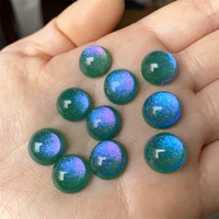 12 мм темно -зеленый тонкий блеск 10 штук 10 штук