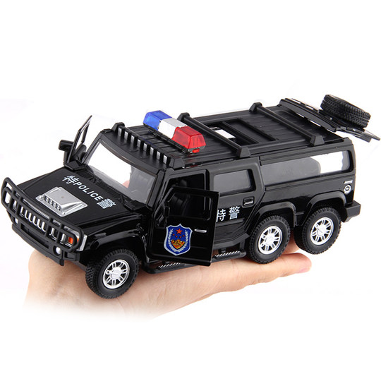 Loss special price cheap deal with orphan metal car police car model toy defect problem car clearance