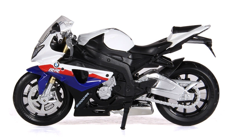 Mô hình xe máy Yamaha r1 BMW 1:12 với bình xăng mô phỏng bình xăng mô phỏng bộ sưu tập xe đường phố - Chế độ tĩnh