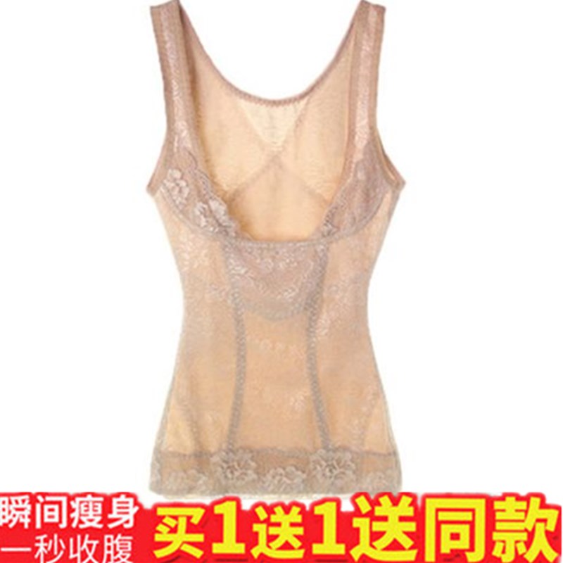加强版燃脂塑身上衣服美体背心收腹束腰产后瘦身减肚子束身内衣服_英家券