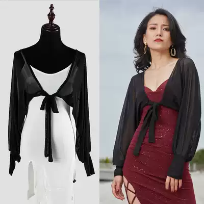 Gorgeous solo show 2021 summer new fashion blouse belly dance accessories multi-color wild comfortable long-sleeved outer match