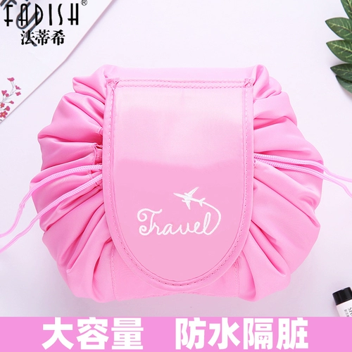 Сумка-органайзер для путешествий, вместительная и большая сумка, портативная косметическая помада, популярно в интернете, Южная Корея