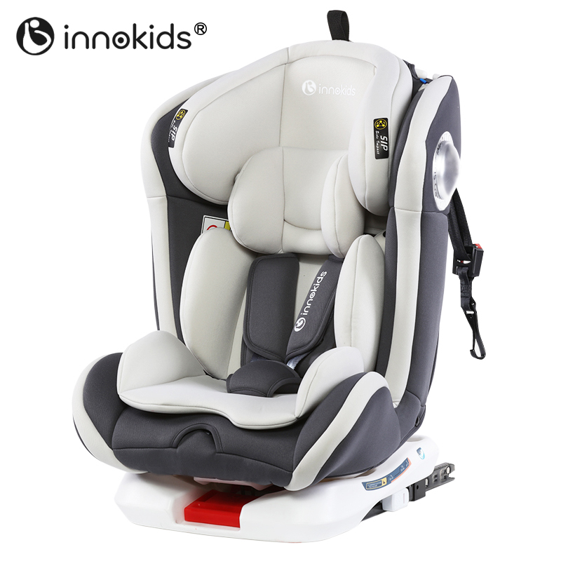 ghế an toàn xe con Innokids với bé tuổi 0-12 năm có thể ngồi trên quay cho ISOFIX 4 tuần.