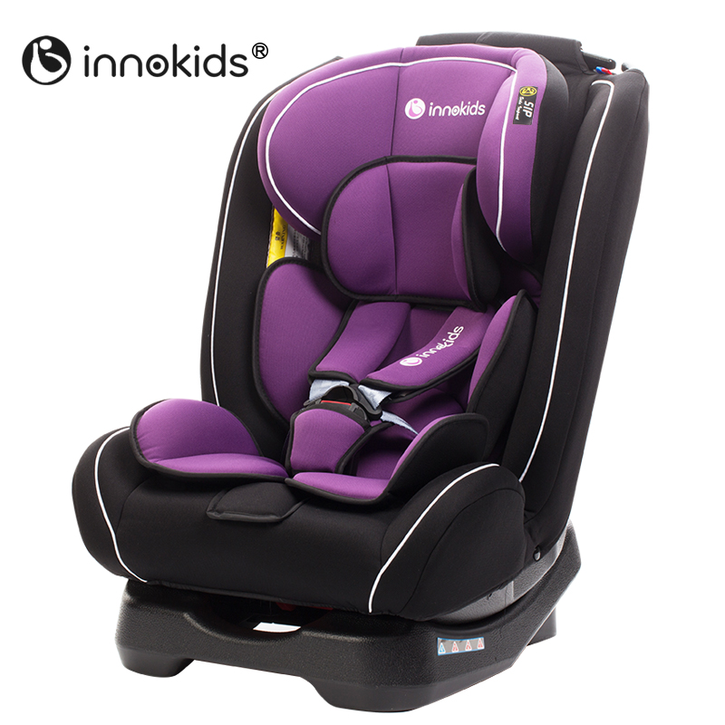 Innokids xe với ghế an toàn trẻ em 0-12 tuổi bé già bé 4 mỏng có thể nằm ISOFIX