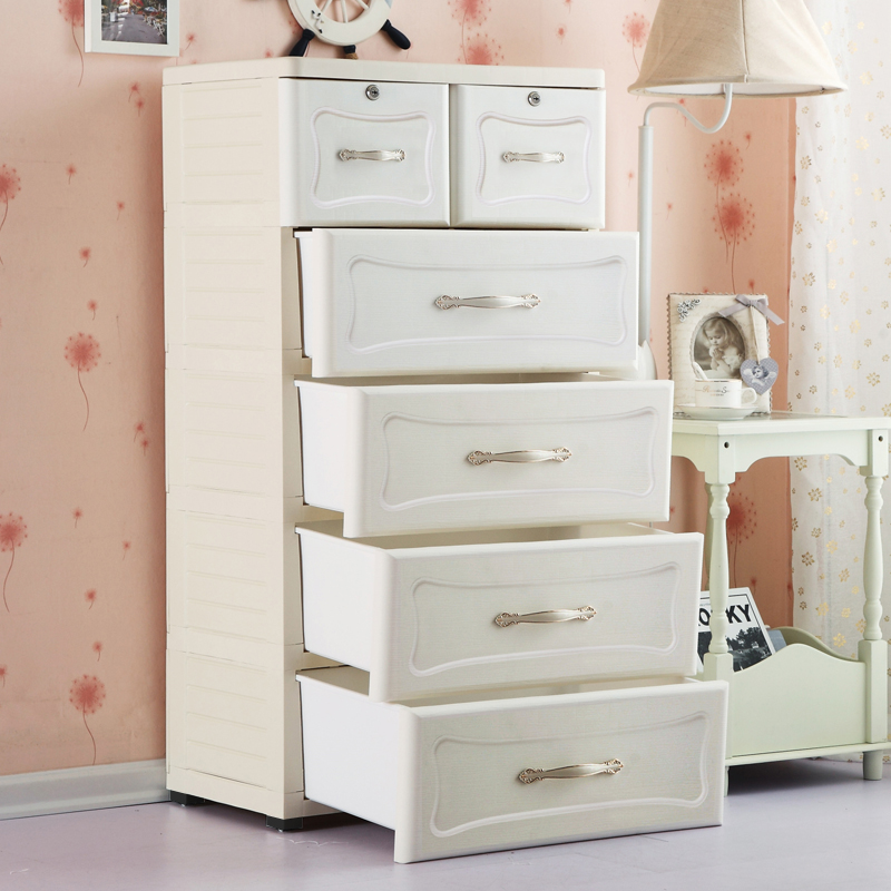 Eurostyle multilayer drawer containing cabinet plastic baby wardrobe children containing cabinet finishing five bucket cabinet integral cabinets