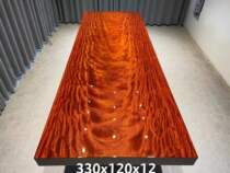 Red Tali large plate 330x120x12 Ba flower process