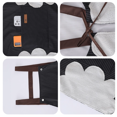 Новая простая западная юбка, грязь, одежда, одежда, антипроизводство, анти -дирт, анти -глупость и взрослые мужчины и женщины, та же талия и официант по талии