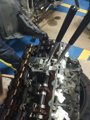 BMW N20 N26 N52 N53 N55 N13 valve spring installation pliers N55 spring disassembly special tool