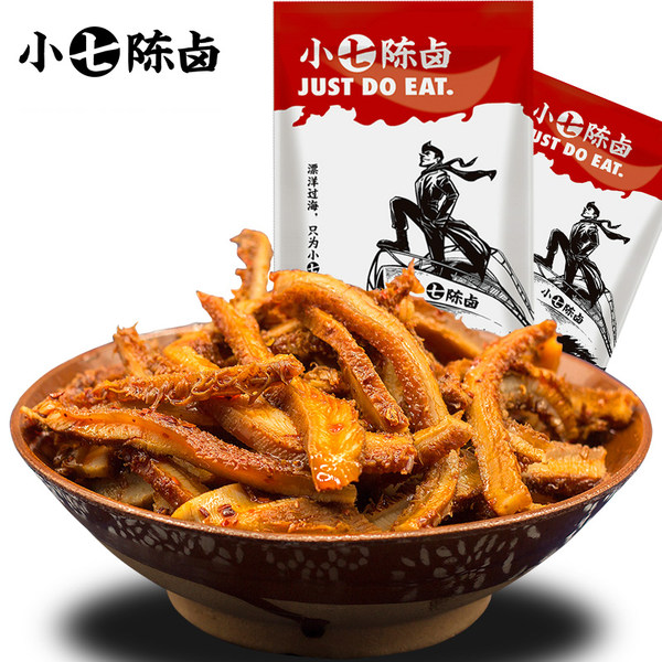 小七陈卤 香辣牛肚 75g*2袋 优惠券折后￥26.8包邮（￥29.8-3）