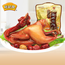 Fuji Bridge smoked chicken Wenzhou specialty flavor smoked chicken meat slices Bacon Bacon homemade casual snack snack 400g 400g