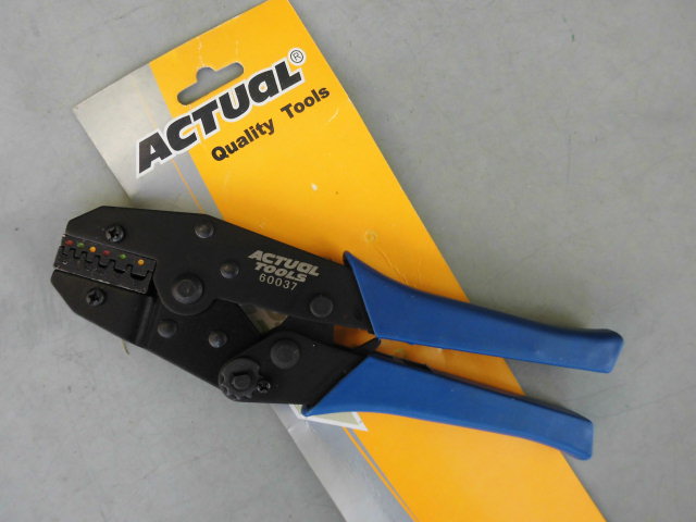 Shanghai Actual Anshin Poly Terminal Wiring Press Pliers Ratchet Type Cold Press Pliers Terminal Pliers 60037-Taobao