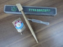 Stock antique old goods peacock brand glass knife Natural Diamond Glass knife all copper material glass cutting knife
