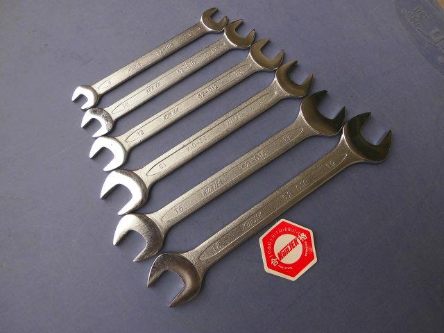 Library stock KUNJEK Kunjie Wrench 6 Pieces 8 Pieces Sets Style Double Head Stay Wrench 15 15 -206 15 15 -208