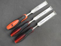 Old style Caravell wood chisel 6-32mm wearing heart handle wood chisel plastic handle flat chipping woodwork flat shovel resistant to impact wood chisel