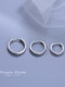 S925 silver earrings for women, light luxury temperament, plain earrings, 2025 new hot style earrings, earrings, high-end earrings