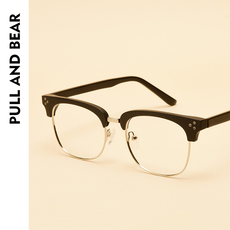 Stars Identical retro Eye frames Men and women Great frames to be formulated to fight competitive Blu-ray Near-view Eye mirror Korean version tide half-box