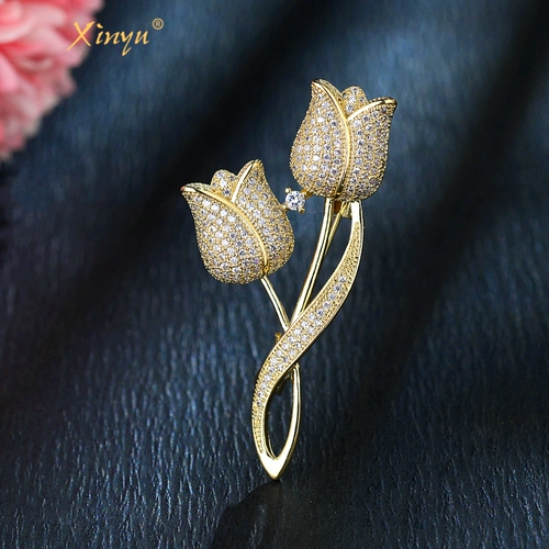 Блестящая высококлассная брошь, универсальный костюм, свитер, куртка, аксессуар, микроинкрустация